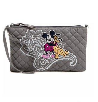 Disney Mickey and Friends Piccadilly Paisley Wristlet Bag by Vera Bradley New