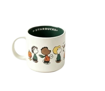 Starbucks 2026 X Peanuts Ceramic Coffee Mug Limited Edition New with Box