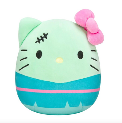 Squishmallow Kellytoy Halloween 8" Frankenstein Hello Kitty Plush New with Tag