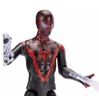Disney SpiderMan Venom Miles Morales Talking Action Figure Marvel Power Icons
