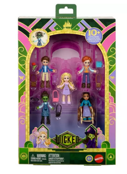 Universal Pictures Wicked Students of Shiz 5 Small Doll Multipack New