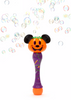Disney Parks Halloween 2024 Mickey Mouse Pumpkin Light-Up Bubble Wand New W Tag
