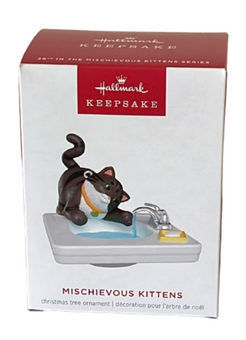 Hallmark Mischievous Kittens Christmas Ornament New With Box