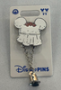 Disney Parks Mickey Mouse Wedding Love Bride Hat Bell Magnet Pin New with Card