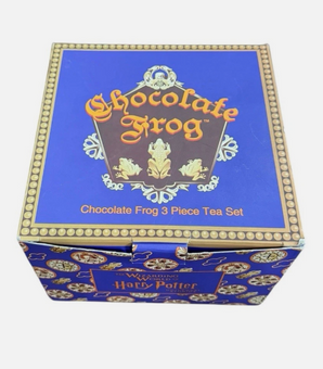 Universal Studios Wizarding World Harry Potter Chocolate Frog 3pc Tea Set New