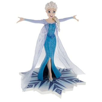 disney parks authentic frozen elsa glitter accents figurine new