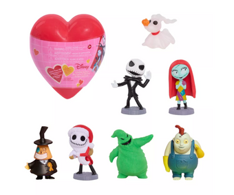 Disney Doorable Valentine Nightmare Before Christmas Heart Shaped Mini Figures