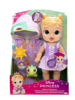 Disney Princess Bathtime Fun Baby Rapunzel Doll Toy New With Box