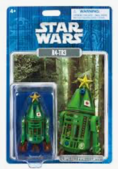 Disney Parks R4-TR3 Star Wars Droid Factory Figure Toy Christmas New With Tag