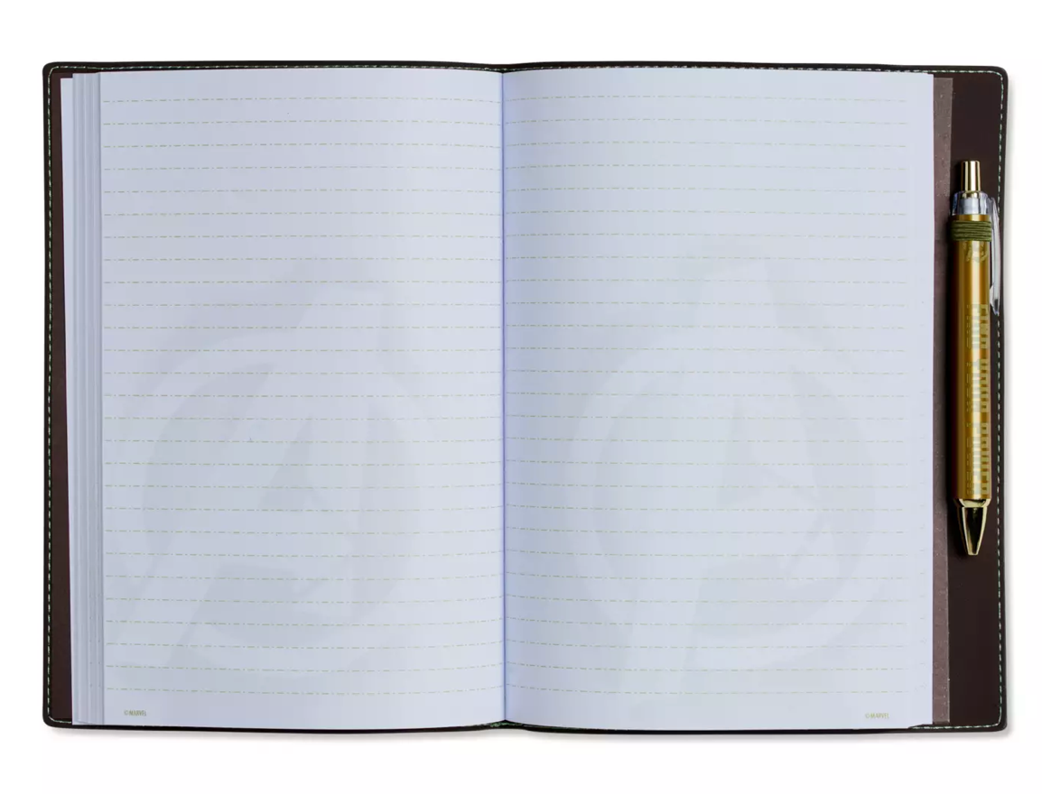 Disney Parks Marvel Avengers Journal Notebook With Pen New with Tag