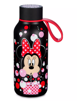 Disney Parks Minnie Mouse Dots Are My Favorite Color Black Bubble Bottle New Tag