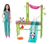 Barbie Panda Care and Rescue Playset with Color-Change Toy New with Box