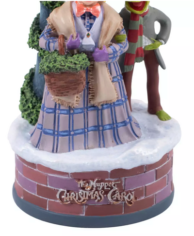 Disney Kermit and Miss Piggy Sketchbook Ornament The Muppet Christmas Carol New