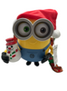 Universal Studios Minions Despicable Me Santa Snowman Popcorn Bucket New W Tag
