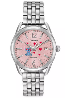 Disney Stitch Sweetheart Nights Watch by Citizen New With Tag