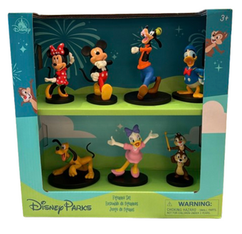 Disney Parks Mickey Mouse and Friends Deluxe Figure Set New With Box