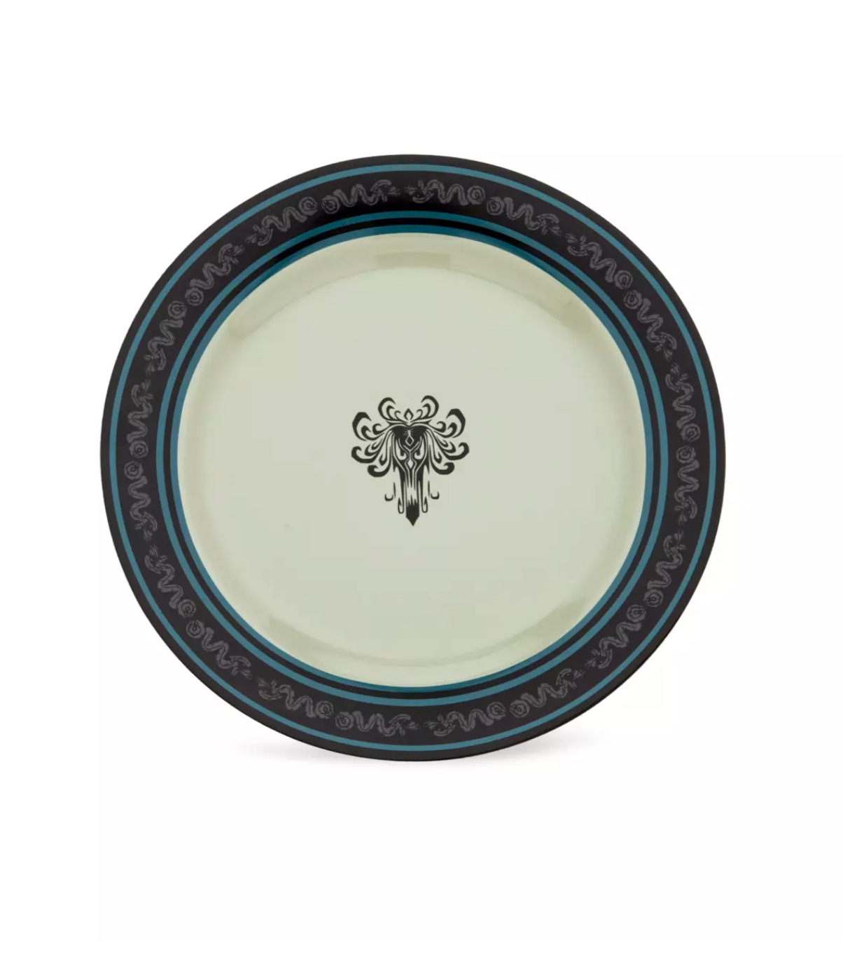 Disney Parks The Haunted Mansion Madame Leota Wallpaper Set of 2 Plates New With Tag