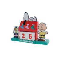 Peanuts Snoopy Charlie Brown Christmas Countdown Calendar Holiday New With Tag
