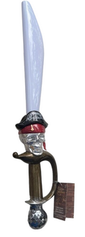 Disney Parks Pirates of the Caribbean Bubble Sword Lights Sound New With Tag