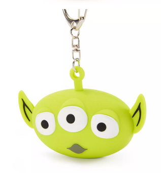 Disney Parks Toy Story Alien Keychain Head Puffy Silicone New with Tag