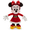 Disney Parks Santa Minnie Mouse Christmas 9" Retro Plush New with Tags