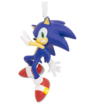 Hallmark Sonic The Hedgehog Action Pose Christmas Ornament New with Box