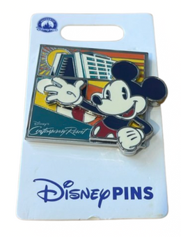 Disney Parks Contemporary Resort Monorail Mickey Mouse Pin New With Tag
