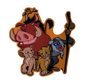 Disney Parks Lion King Cast Simba Pumba Magnet New With Tag