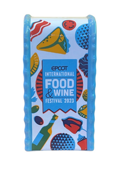 Disney Parks EPCOT Food & Wine Festival 2023 Trash Can Salt or Pepper Shaker New