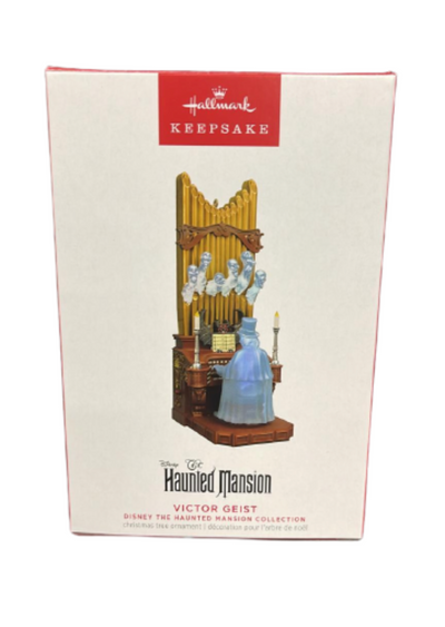 Hallmark 2023 Keepsake The Haunted Mansion Victor Geist Ornament w Light New