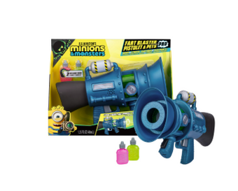 Minions & Monsters Fart Blaster Pro Shoots Stinky Fart Toy New With Box