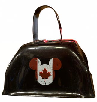 Disney Parks Epcot World Showcase Canada Flag Cowbell New With Tag