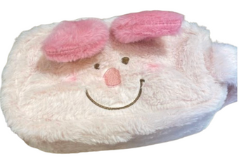 Disney Parks Fluffy Winnie the Pooh Piglet Zipper Pouch New With Tag