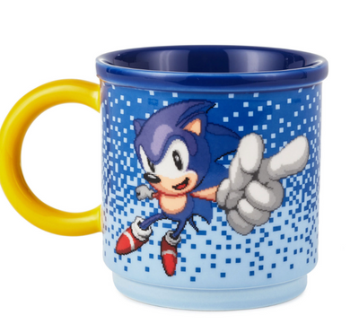 Hallmark Sonic the Hedgehog Gotta Go Faster Mug, 19 oz. New With Tag