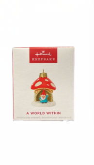Hallmark 2024 Keepsake Mini A World Within Christmas Ornament New with Box