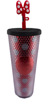 Disney Parks Starbucks Tumbler with Straw Walt Disney World Minnie New With Tag
