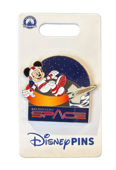 Disney Parks Mickey Mouse EPCOT Mission: Space OE Pin New with Card
