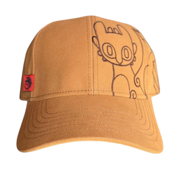 Universal Studios How to Train Your Dragon Primitive Toothless Brown Hat New
