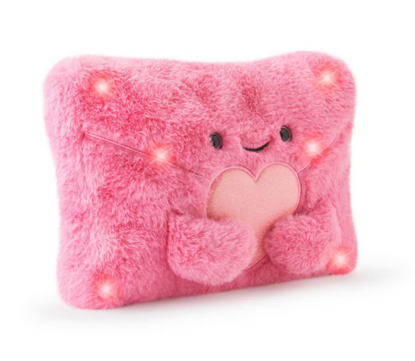 FAO Schwarz 11" Valentine Glow Brights Love Letter Plush New with Tag