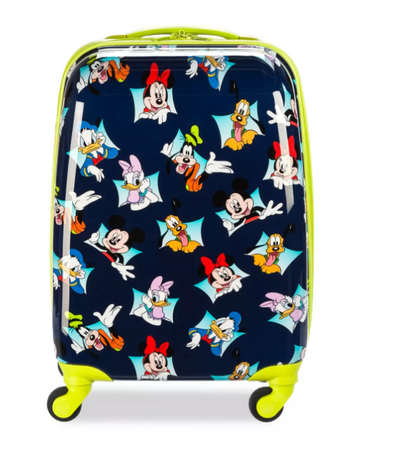 Disney Parks Mickey Mouse and Friends Rolling Luggage – Small New With Tag