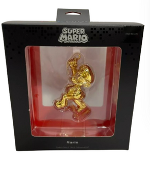 Hallmark Popminded Super Mario Gold Limited Christmas Ornament New with Box