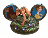 Disney Parks Tarzan Ear Hat Christmas Ornament New with Tag