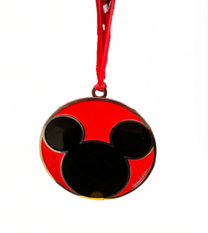 Disney Springs M&M's World Mickey Icon Metal Christmas Ornament New with Tag