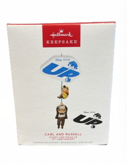 Hallmark 2024 Keepsake Disney Up 15th Carl Russell Christmas Ornament New Box