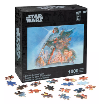 Disney Star Wars The Empire Strikes Back 45th Anniversary Puzzle Darth Vader New