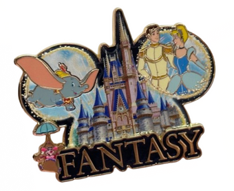 Disney Parks 2026 Walt Disney World Open Edition Fantasy Pin New with Card