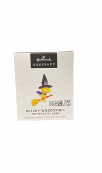 Hallmark 2024 Keepsake Mini The Peanuts Gang Witchy Woodstock Christmas Ornament