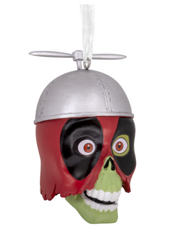 Hallmark Marvel Deadpool Headpool Christmas Tree Ornament New With Box