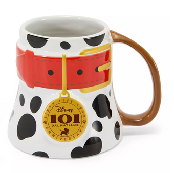 Disney 2026 D23 101 Dalmatians 65th Anniversary Ceramic Coffee Mug New