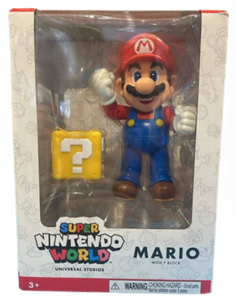 Universal Studios SUPER NINTENDO WORLD Mario Kart w Block Figure Toy New W Tag